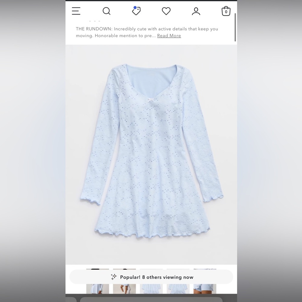 NWT OFFLINE By Aerie Treat Yourself Athletic Dress - Picture 4 of 7